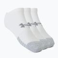 Skarpety Under Armour UA Heatgear No Show 3 pary white/white/steel