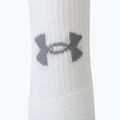 Skarpety Under Armour Heatgear Crew 3 pary white/white/steel 4