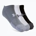 Skarpety Under Armour UA Heatgear No Show 3 pary steel/white/white