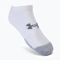 Skarpety Under Armour UA Heatgear No Show 3 pary steel/white/white 5