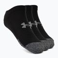 Skarpety Under Armour UA Heatgear No Show 3 pary black/black/steel