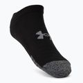 Skarpety Under Armour UA Heatgear No Show 3 pary black/black/steel 2