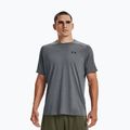 Koszulka treningowa męska Under Armour UA Tech 2.0 Tee Novelty pitch gray/black 7