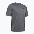 Koszulka treningowa męska Under Armour UA Tech 2.0 Tee Novelty pitch gray/black 2