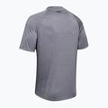 Koszulka treningowa męska Under Armour UA Tech 2.0 Tee Novelty pitch gray/black 5