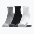 Skarpety Under Armour Heatgear Quarter 3 pary steel/white/white