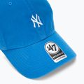 Czapka z daszkiem 47 Brand MLB New York Yankees Base Runner CLEAN UP blue raz 3