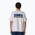 Koszulka męska Patagonia P-6 Logo Responsibili-Tee white 4