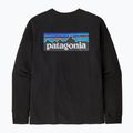 Longsleeve męski Patagonia P-6 Logo Responsibili black 5