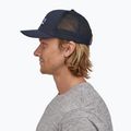 Czapka z daszkiem Patagonia P-6 Logo Trucker navy blue 4