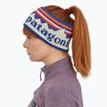 Opaska na głowę damska Patagonia Powder Town fitz roy sunrise knit/birch white 3