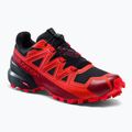 Buty do biegania męskie Salomon Spikecross 5 GTX black/racing red/red