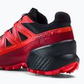 Buty do biegania męskie Salomon Spikecross 5 GTX black/racing red/red 8