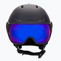 Kask narciarski Salomon Pioneer LT Visor black/blue 2