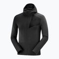 Bluza trekkingowa męska Salomon Outline FZ Hoodie black