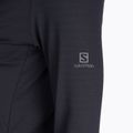 Bluza trekkingowa damska Salomon Outrack Full Zip Mid black 3