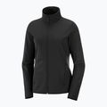 Bluza trekkingowa damska Salomon Outrack Full Zip Mid black 4
