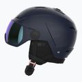 Kask narciarski Salomon Icon LT Visor Photo Sigma W wisteria navy/sky blue 11