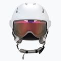 Kask narciarski Salomon Mirage white ruby 2