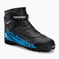Buty do nart biegowych dziecięce Salomon R/Combi Jr. Prolink black/blue