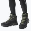 Buty trekkingowe męskie Salomon Quest Element GTX black/deep lichen green/olive night 9