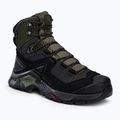 Buty trekkingowe męskie Salomon Quest Element GTX black/deep lichen green/olive night