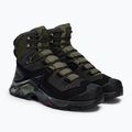 Buty trekkingowe męskie Salomon Quest Element GTX black/deep lichen green/olive night 4