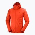 Kurtka hybrydowa męska Salomon Outline AS Hybrid Mid fiery red/fiery