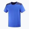 Koszulka trekkingowa męska Salomon Essential Colorbloc nautical blue