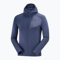 Bluza trekkingowa męska Salomon Outline FZ Hoodie mood indigo