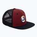Czapka z daszkiem Salomon Trucker Flat cabernet/fiery red