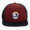 Czapka z daszkiem Salomon Trucker Flat cabernet/fiery red 4