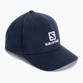Czapka z daszkiem Salomon Logo Mood indigo