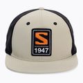 Czapka z daszkiem Salomon Trucker Flat Plaza taupe/plaz 4