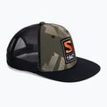 Czapka z daszkiem Salomon Trucker Flat black/ao