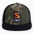 Czapka z daszkiem Salomon Trucker Flat black/ao 4