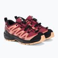 Buty trekkingowe dziecięce Salomon XA Pro V8 CSWP earth/black/almond 4