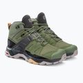Buty trekkingowe damskie Salomon X Ultra 4 MID GTX oilgreen/magenta/almound 4