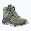 Buty trekkingowe damskie Salomon X Ultra 4 MID GTX oilgreen/magenta/almound 11
