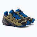 Buty do biegania męskie Salomon Speedcross 5 GTX black/green moss/skydiver 5