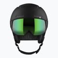 Kask narciarski Salomon Driver Pro Sigma black/emerald 14