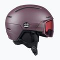 Kask narciarski Salomon Driver Pro Sigma wine tasting/silver pink 4