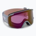 Gogle narciarskie Salomon S/View wrought iron/ml ruby