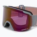 Gogle narciarskie Salomon S/View wrought iron/ml ruby 5