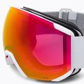 Gogle narciarskie Salomon Radium white/sigma poppy red 5