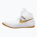 Buty zapaśnicze Nike Fury white/metallic gold 2