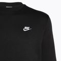 Bluza męska Nike Sportswear Club Fleece Crew black/white 3