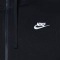 Bluza męska Nike Sportswear Club Hoodie FZ black/black/white 3