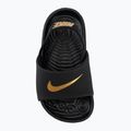 Klapki dziecięce Nike Kawa black/metallic gold 5