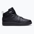 Buty dziecięce Nike Court Borough Mid 2 black/black/black